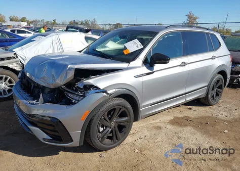 2024 Volkswagen Tiguan 2.0T Se R-Line Black from USA, damaged, VIN 3VV8B7AX6RM106479